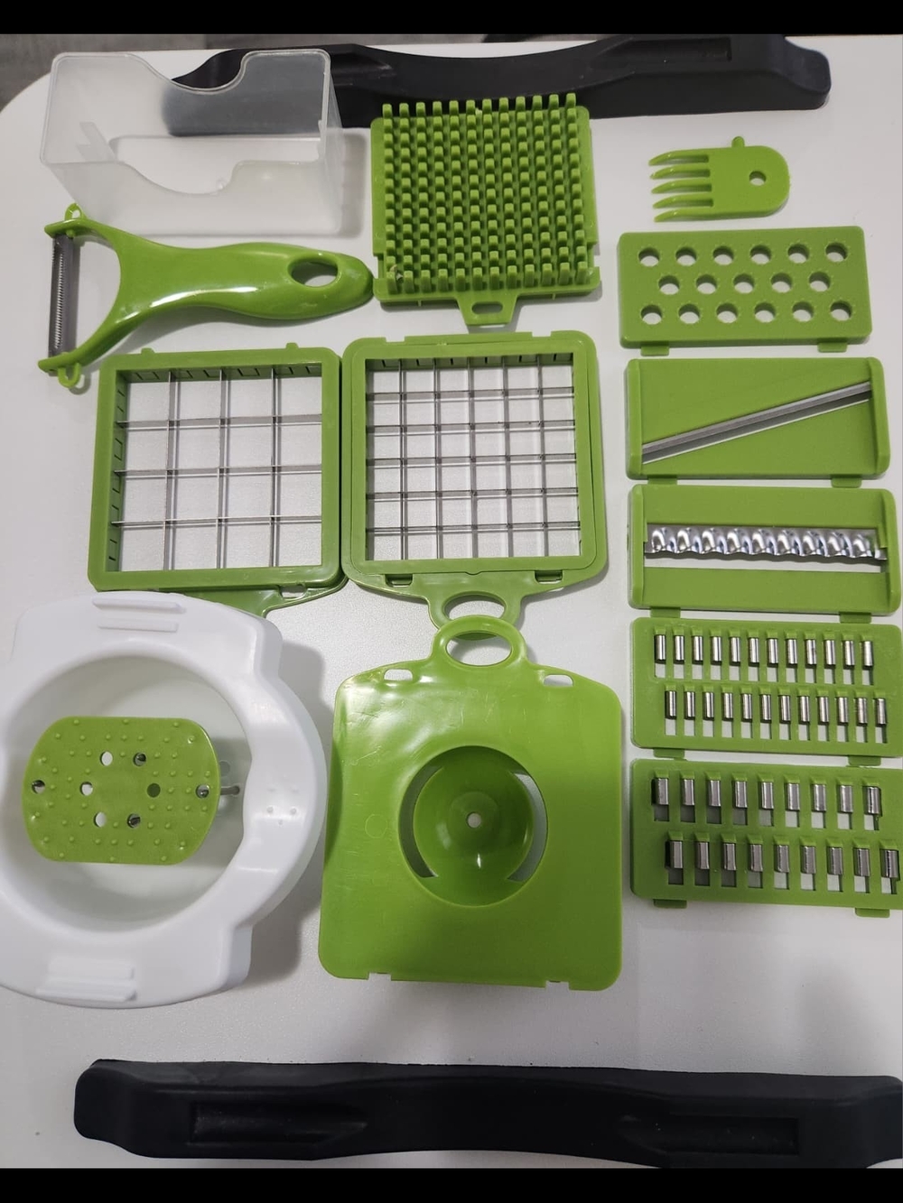 Multi-Function Vegetable Chopper with Purple Container - Picture 4 of 4